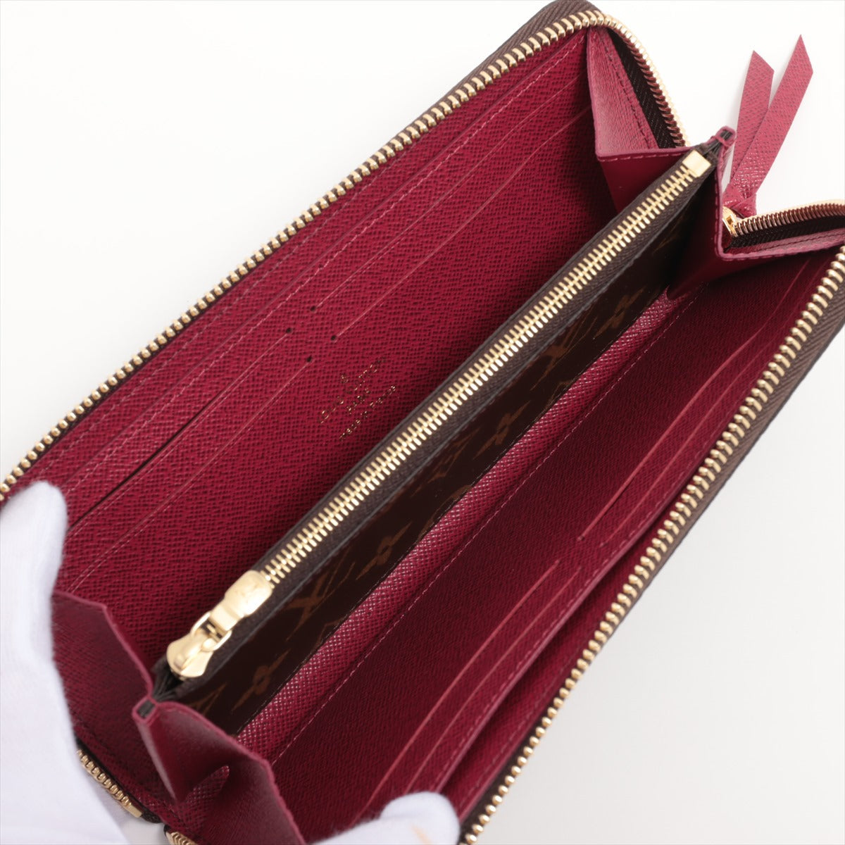 Louis Vuitton Monogram Portfolio Claimance M60742 Fushai Round  Wallet