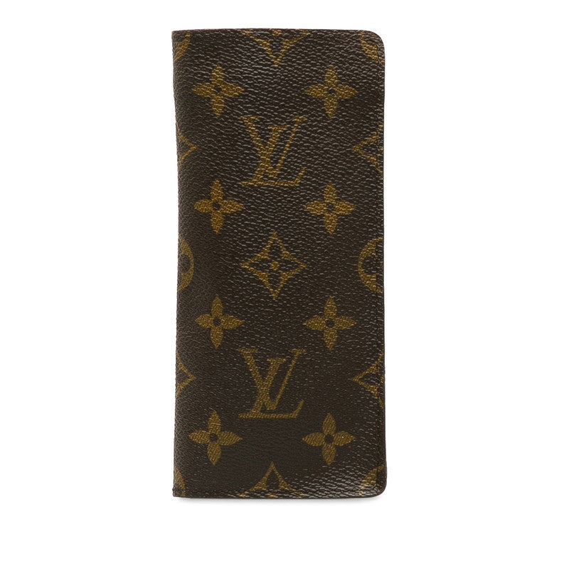 Louis Vuitton Monogram Etoile Runet Sample Glasses Glasses Case M62962 Brown PVC Leather  Louis Vuitton