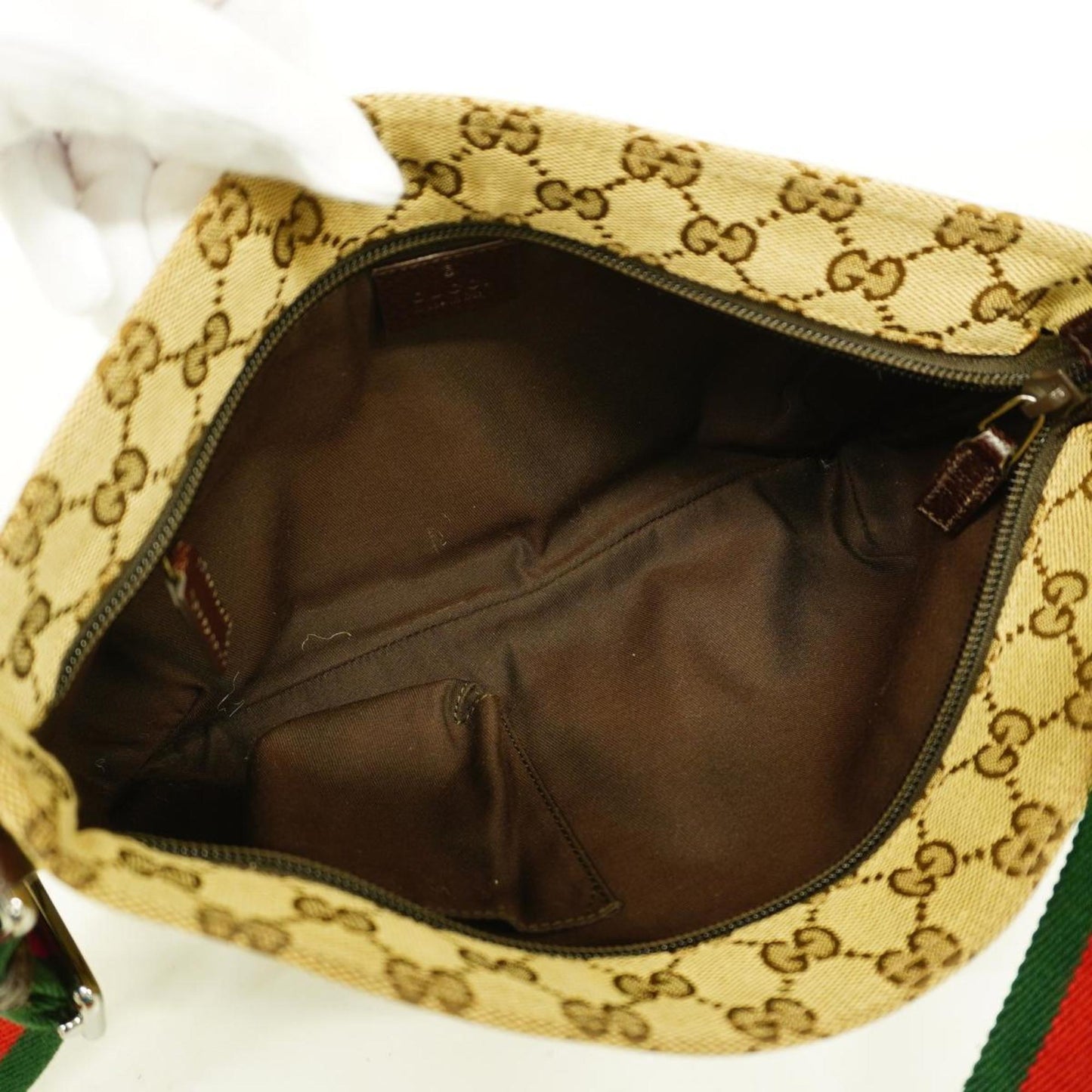 Luxury Gucci Trending 2025 Sherry  Canvas Shoulder Bag ()