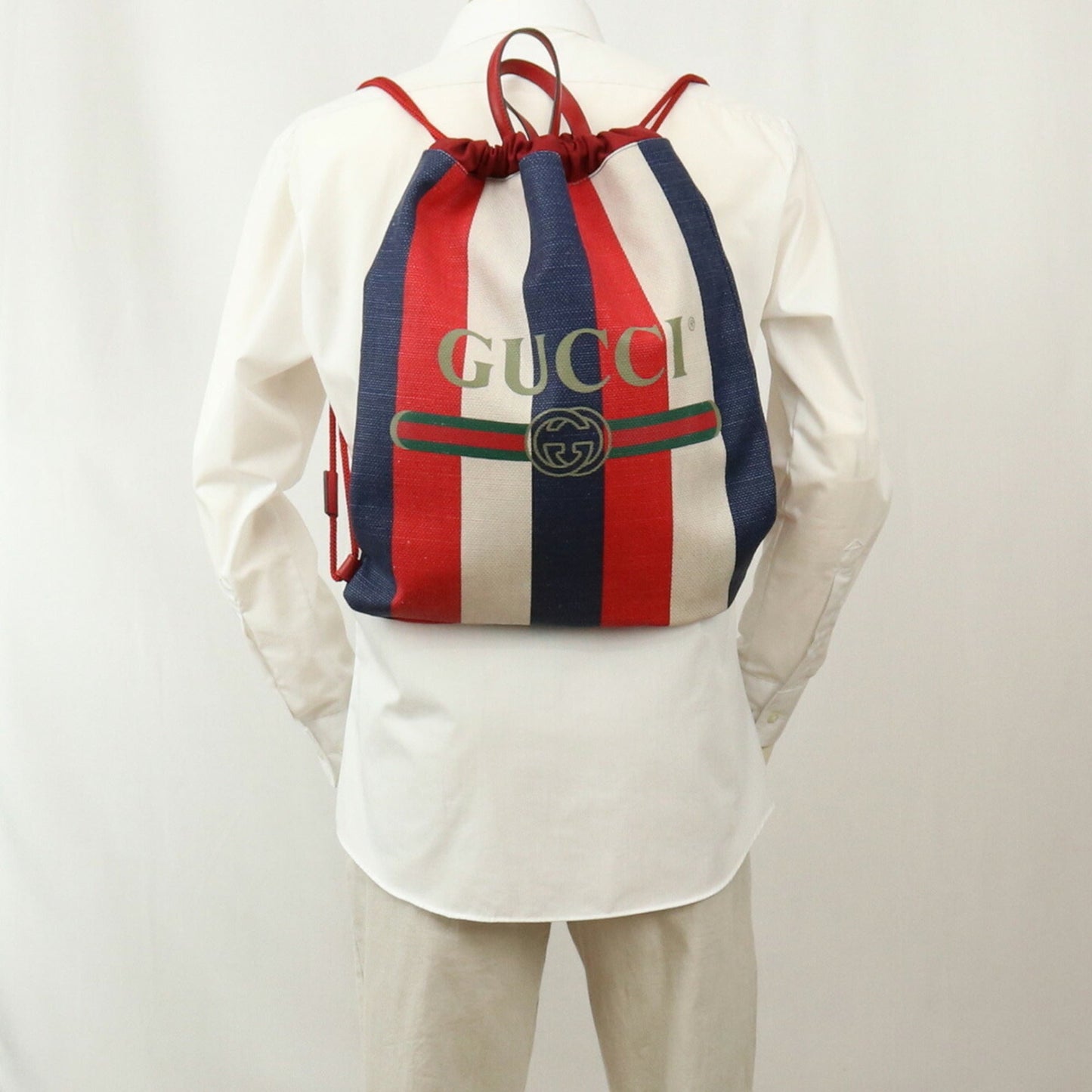 Gucci  Canvas Backpack Bag ()