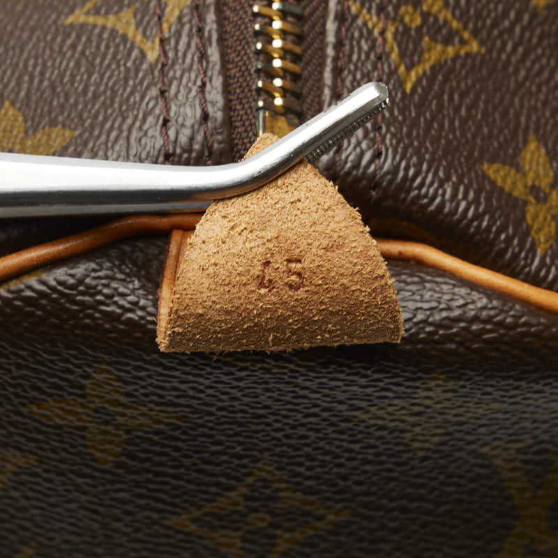 Louis Vuitton Monogram Quintuple 45 Boston Bag Travel Bag M41428 Brown PVC Leather  Louis Vuitton
