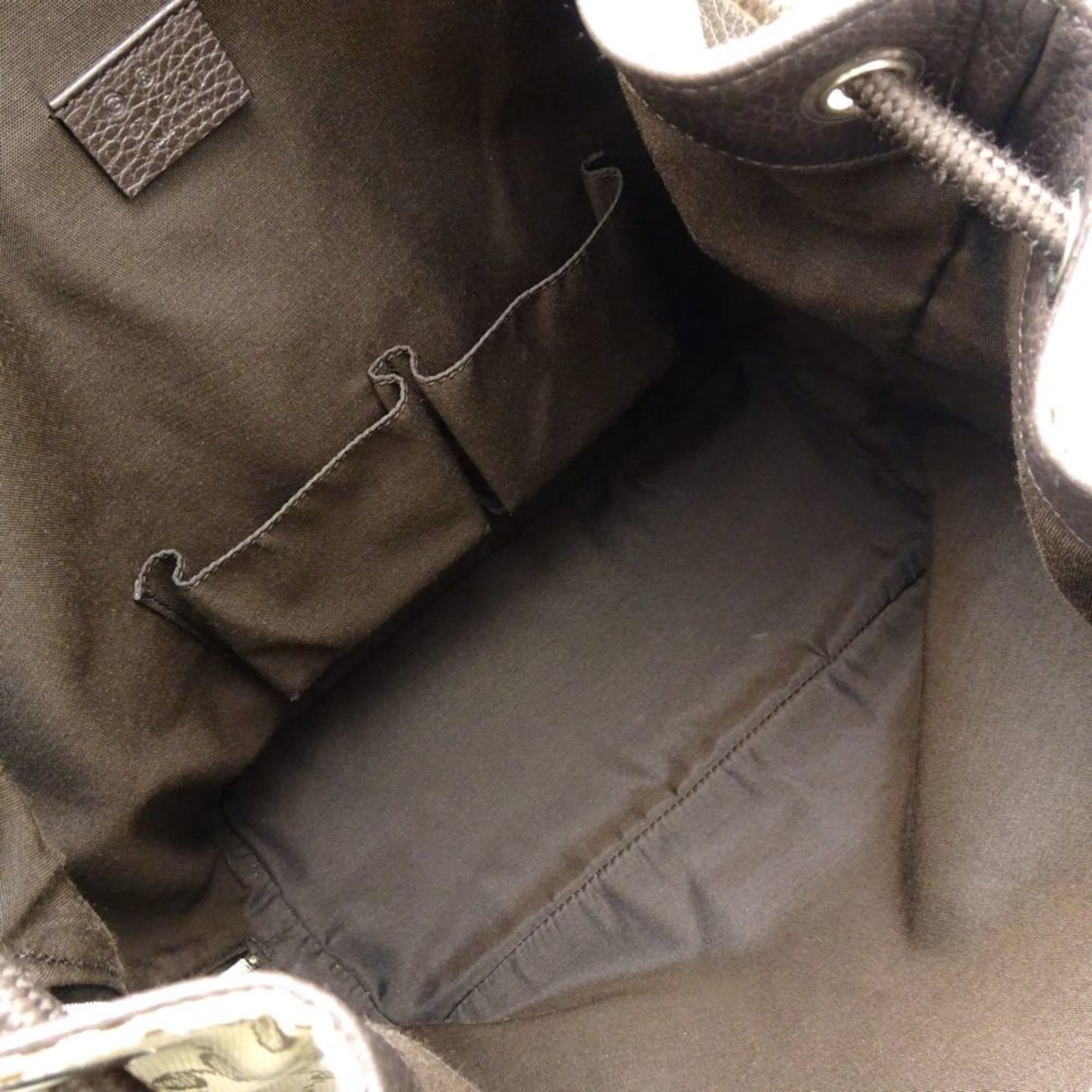 Gucci Gg Canvas  Canvas Backpack Bag ()