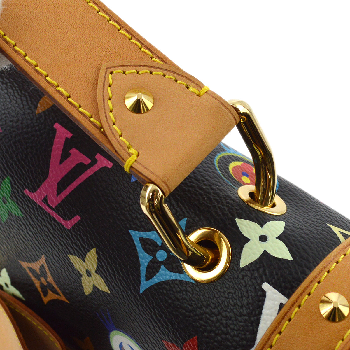 Louis Vuitton Black Eye Love Monogram Sac Lava Handbag M92050