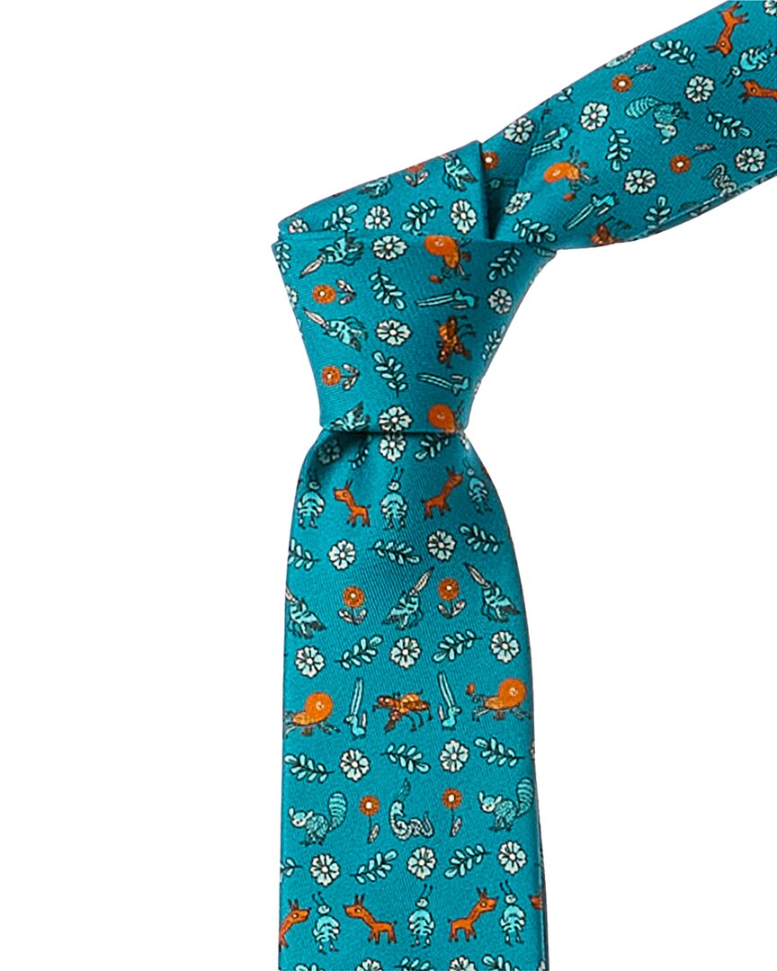 Gucci Freya Hartas Silk Tie