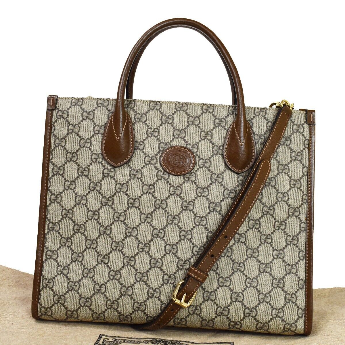 Luxury Gucci Trending 2025 Cabas  Canvas Tote Bag ()