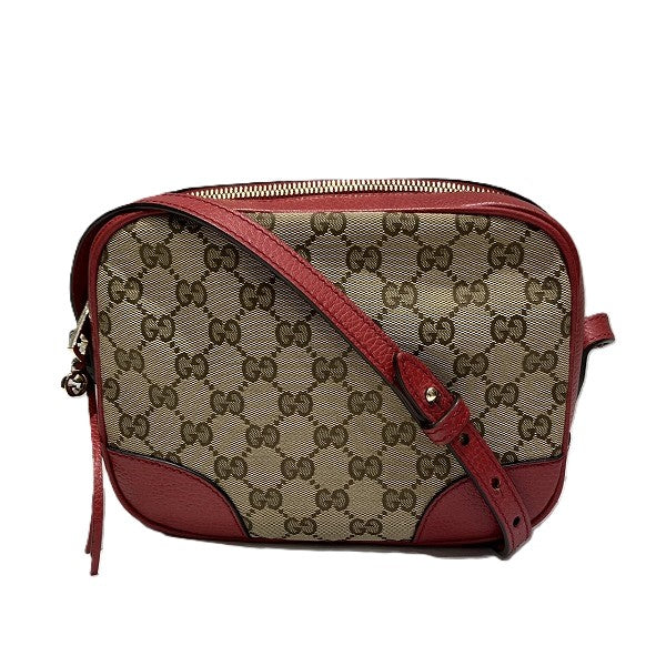 Luxury Gucci Trending 2025 GG Canvas Leather Shoulder Bag