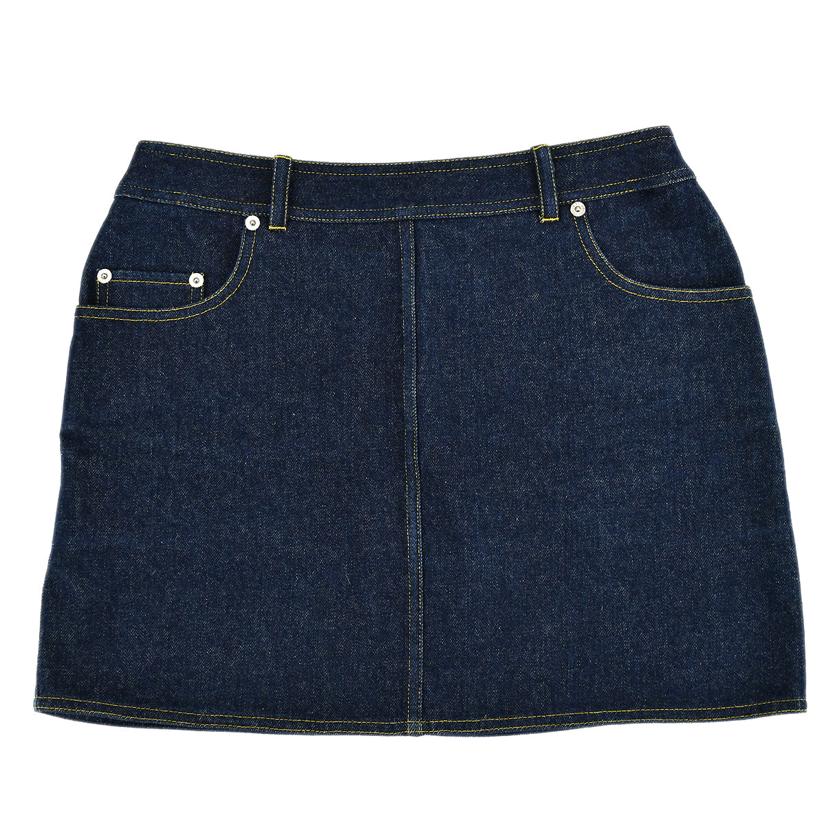 Luxury Chanel Spring 1996 Denim Skirt #40