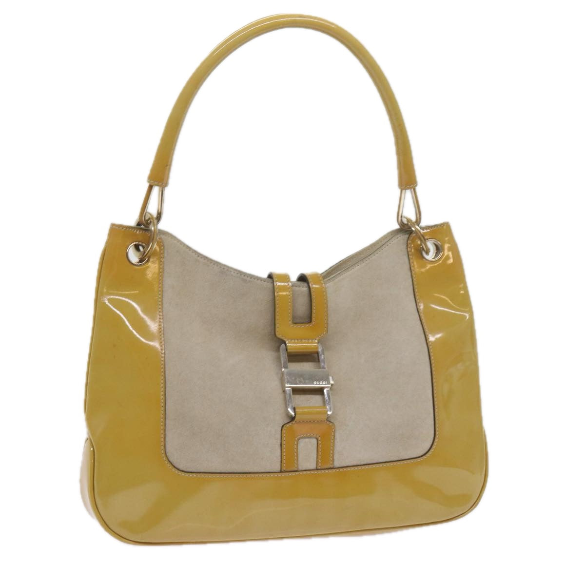 Luxury Gucci Trending 2025  Patent Leather Shoulder Bag ()