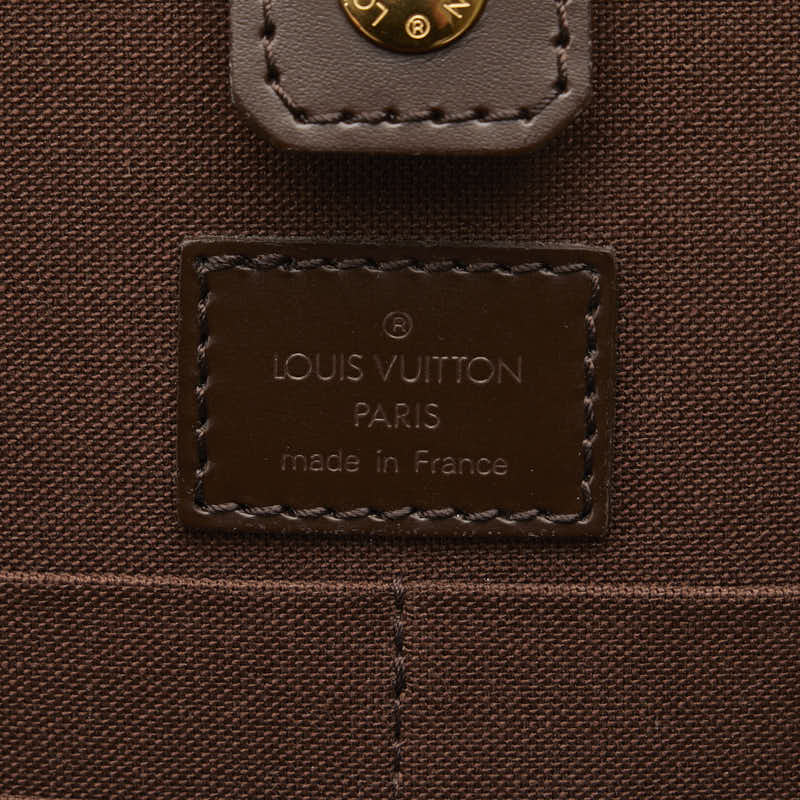 Louis Vuitton Damier Porteo-inatour Savannah Business Bag 2WAY N53355 Brown PVC Leather Men LOUIS VUITTON