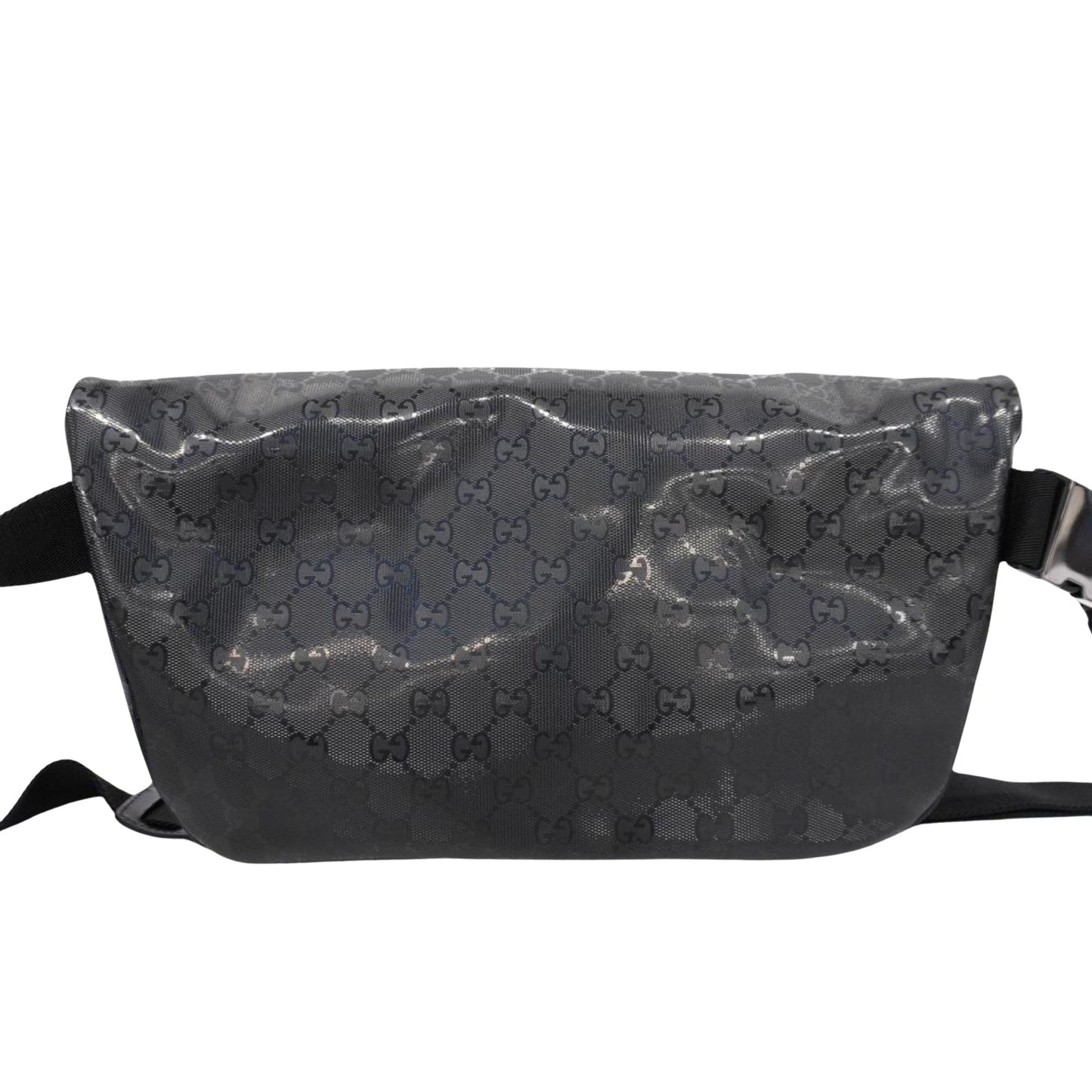 Luxury Gucci Trending 2025 Gg Imprimé  Patent Leather Clutch Bag ()