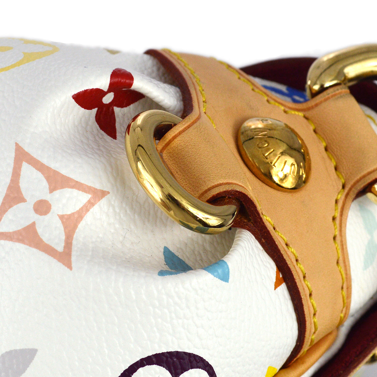 Louis Vuitton 2007 White Monogram Multicolor Marilyn M40127