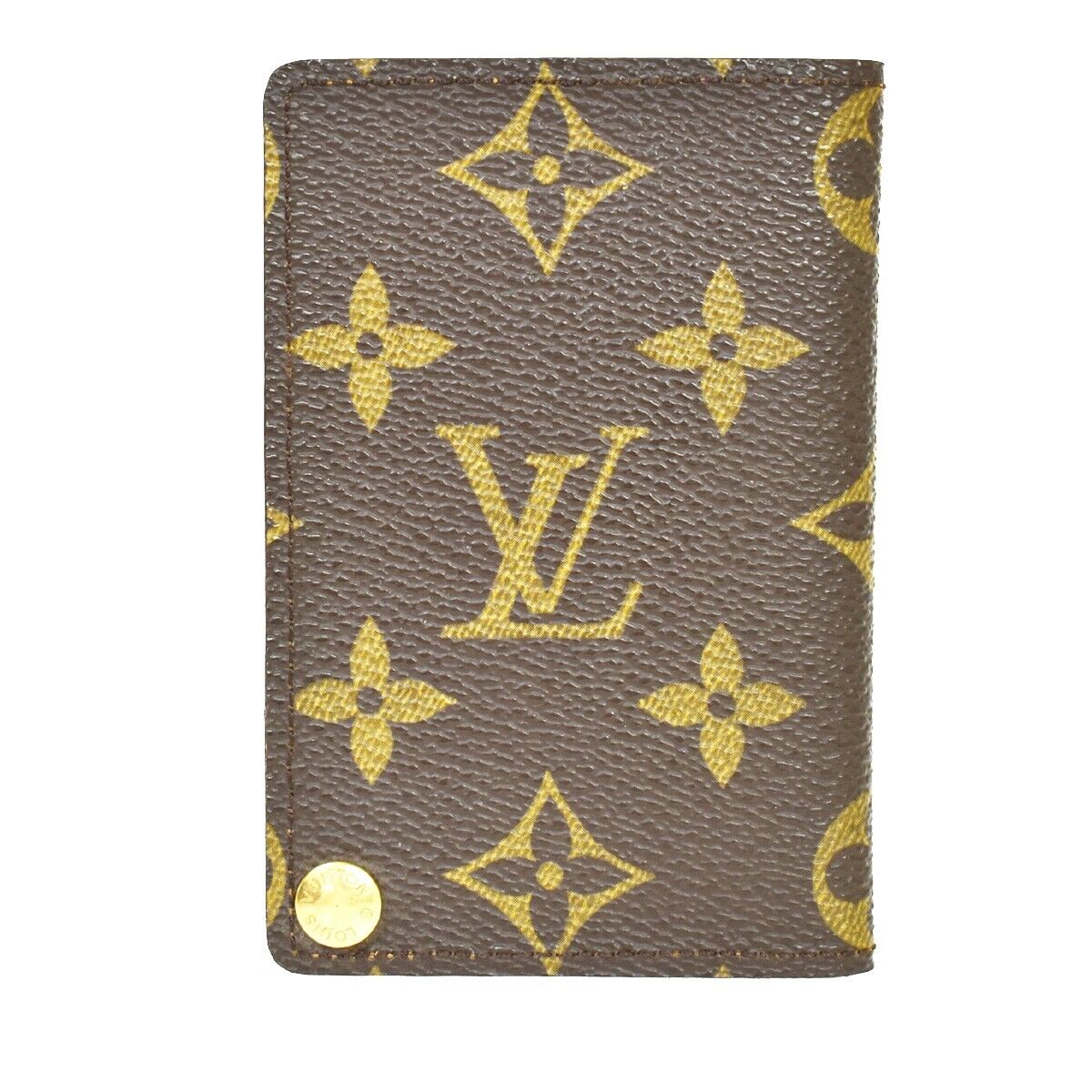 Louis Vuitton Porte Carte Crédit Pression  Canvas Wallet  ()