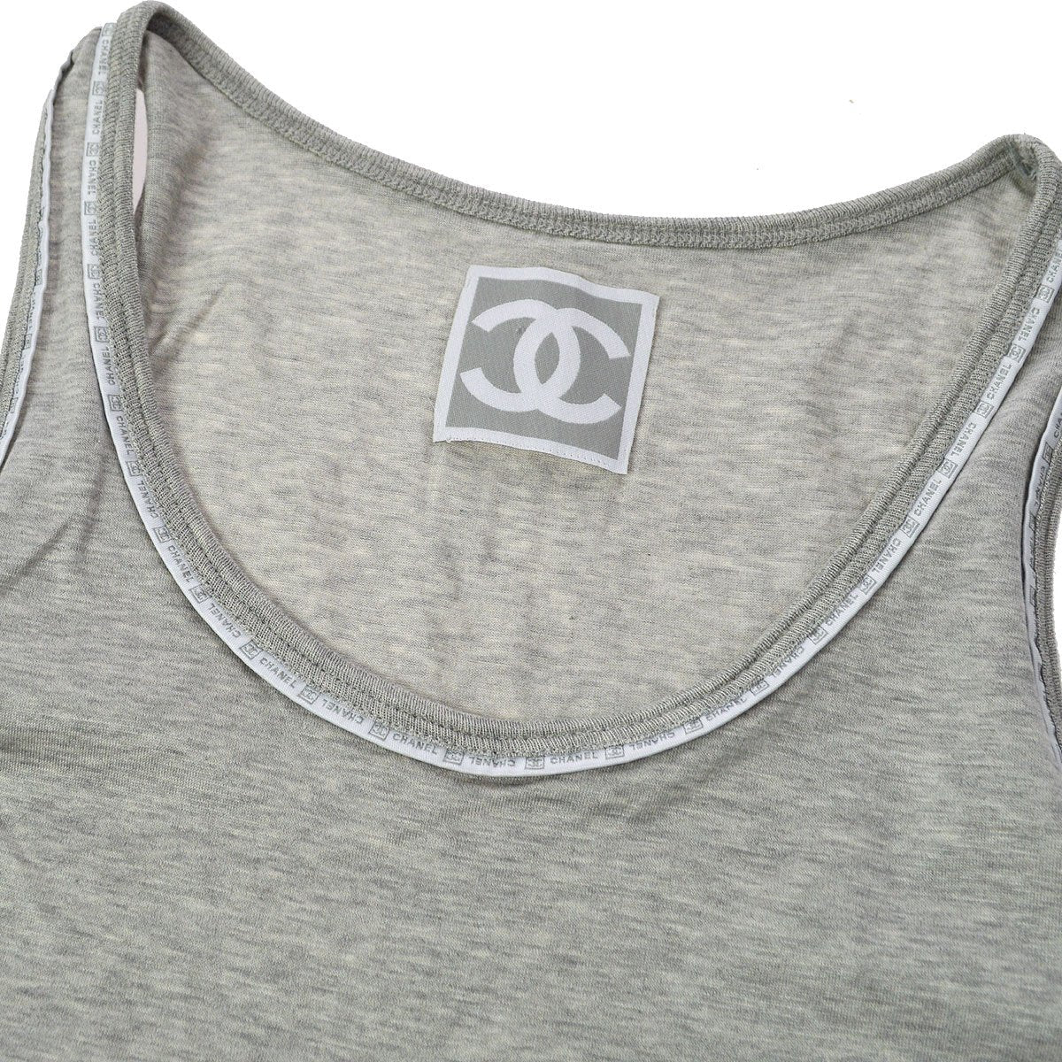 Luxury Chanel 2004 Sport line mesh panel tank top #36