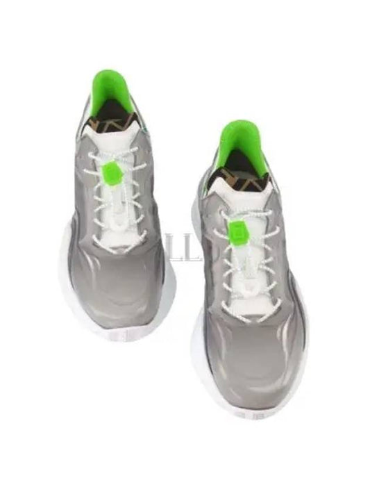 Luxury Fendi Flow Low Top Sneakers Grey