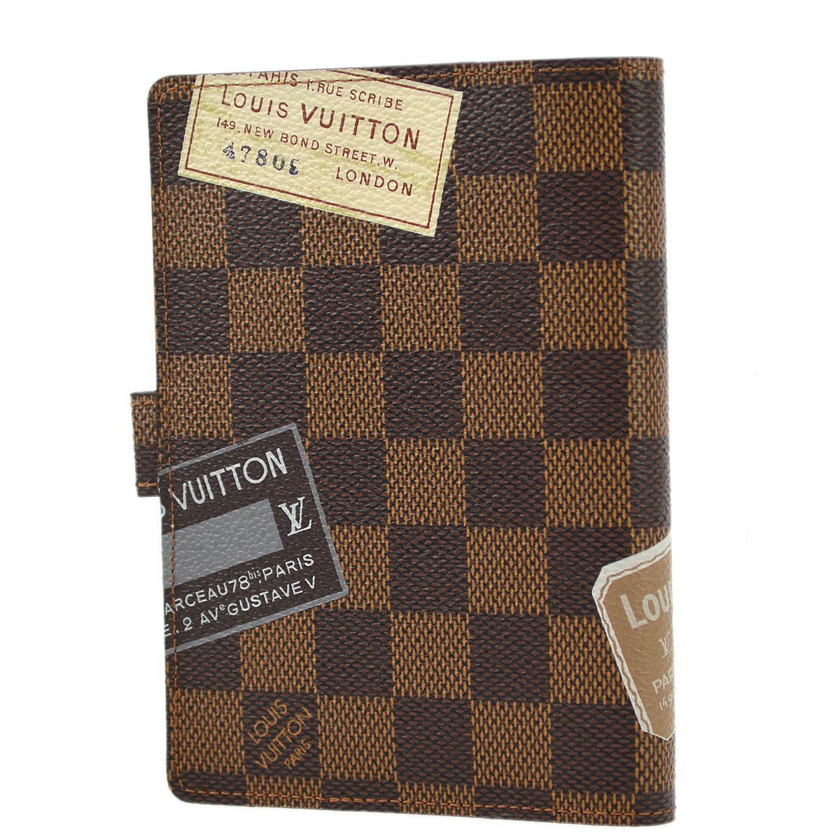 Louis Vuitton 2009 Label Collection Agenda PM Note Book Cover R21068