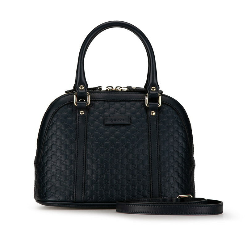 Luxury Gucci Trending 2025 MicroLuxury Gucci Trending 2025ssima 2WAY Leather Handbag Shoulder Bag