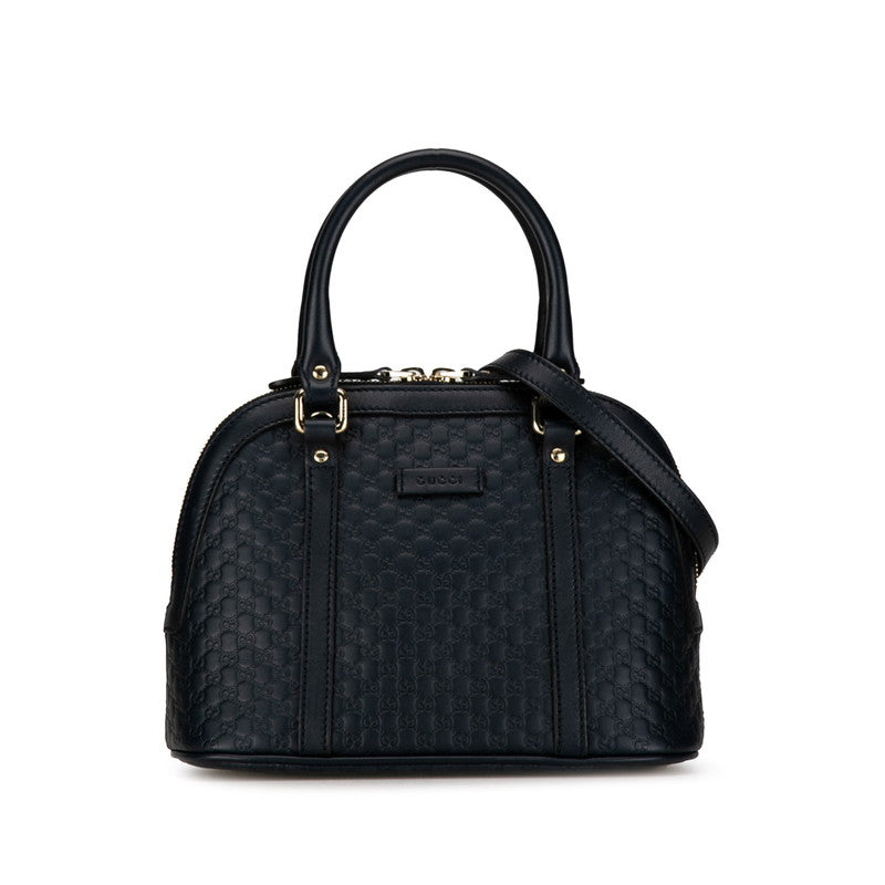 Luxury Gucci Trending 2025 MicroLuxury Gucci Trending 2025ssima 2WAY Leather Handbag Shoulder Bag