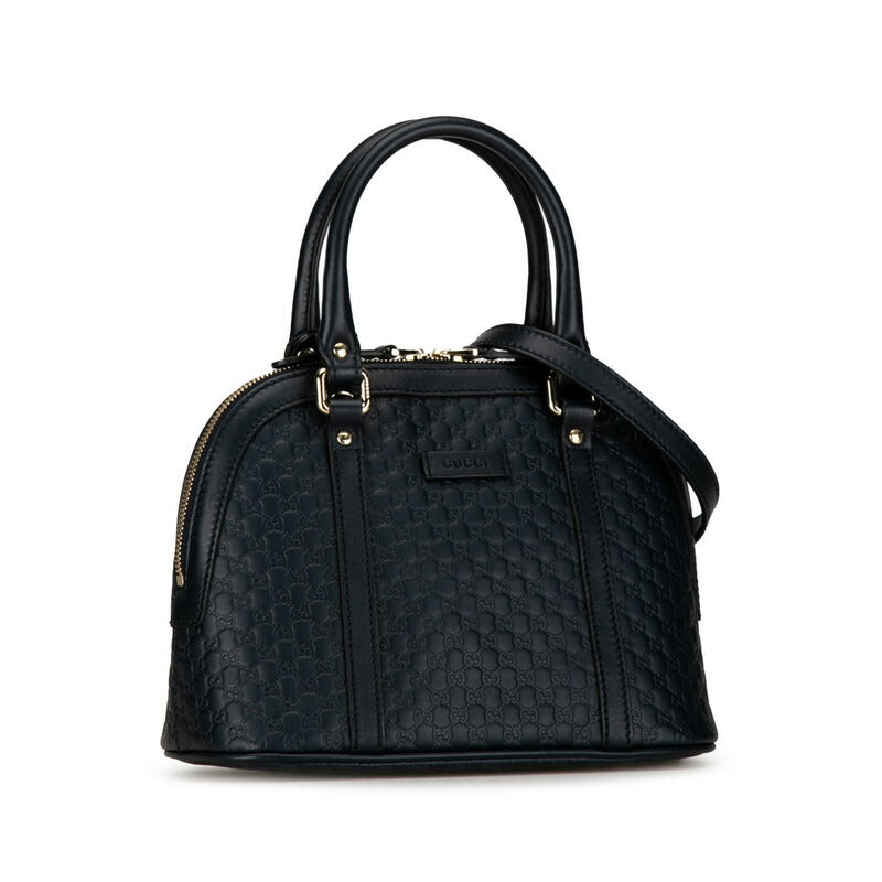 Luxury Gucci Trending 2025 MicroLuxury Gucci Trending 2025ssima 2WAY Leather Handbag Shoulder Bag