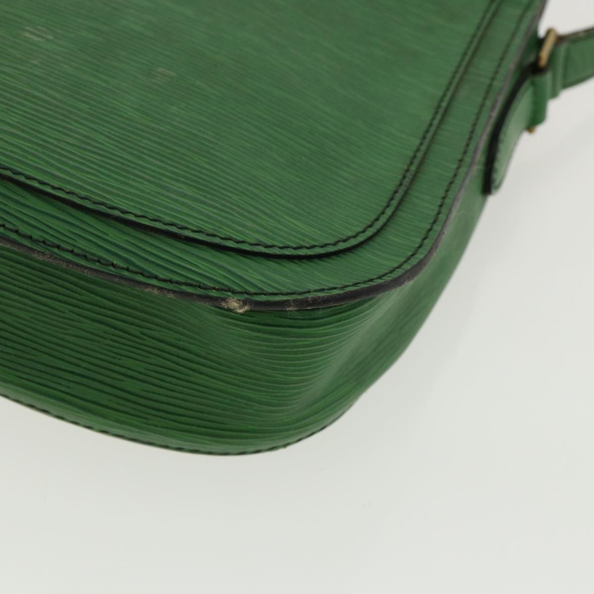 LOUIS VUITTON Epi Saint Cloud GM Shoulder Bag Green M52194 LV ep081