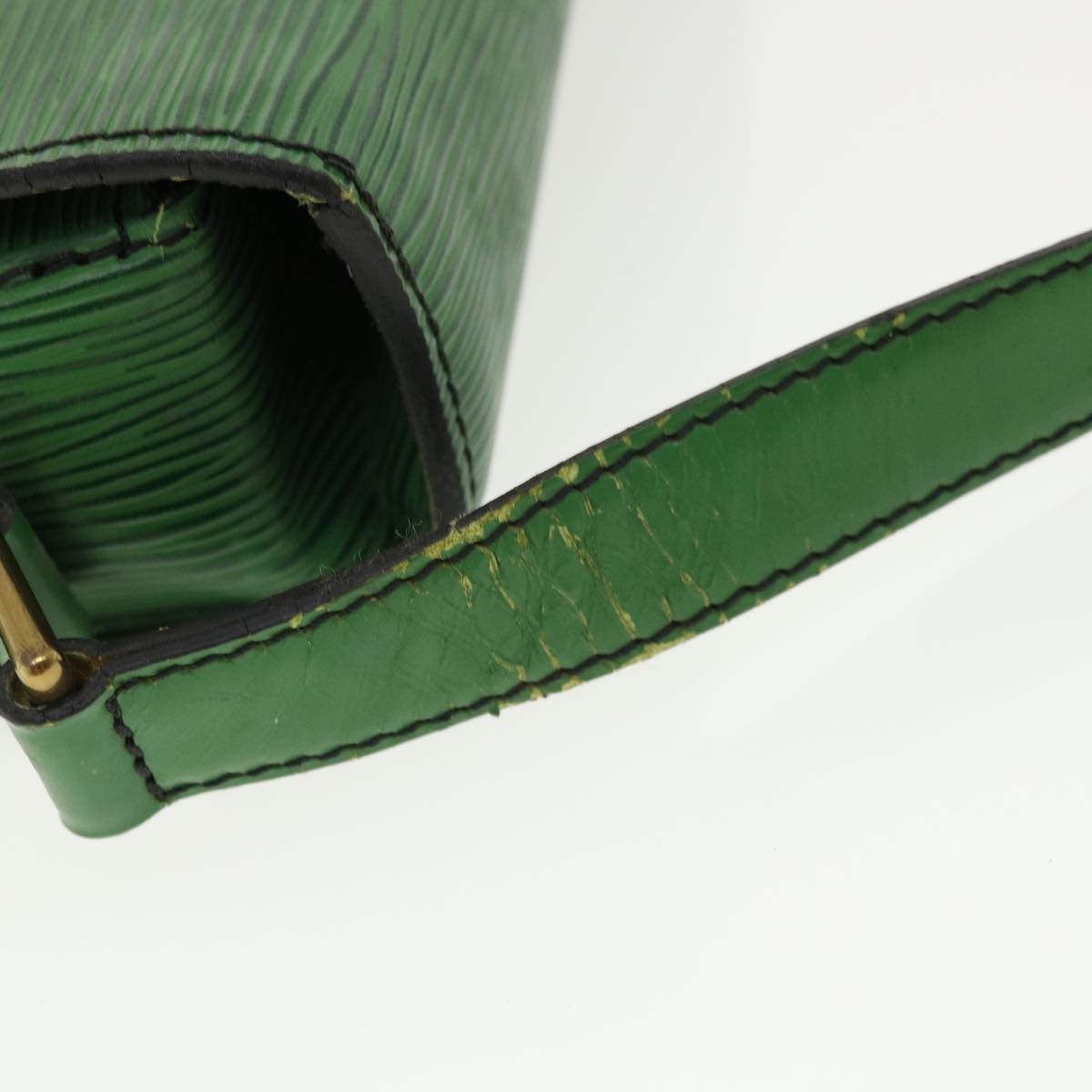 LOUIS VUITTON Epi Saint Cloud GM Shoulder Bag Green M52194 LV ep081