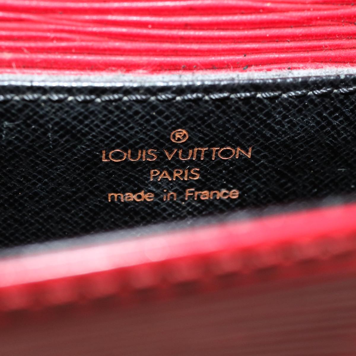 LOUIS VUITTON Epi Saint Cloud PM Shoulder Bag Red M52217 LV ep082