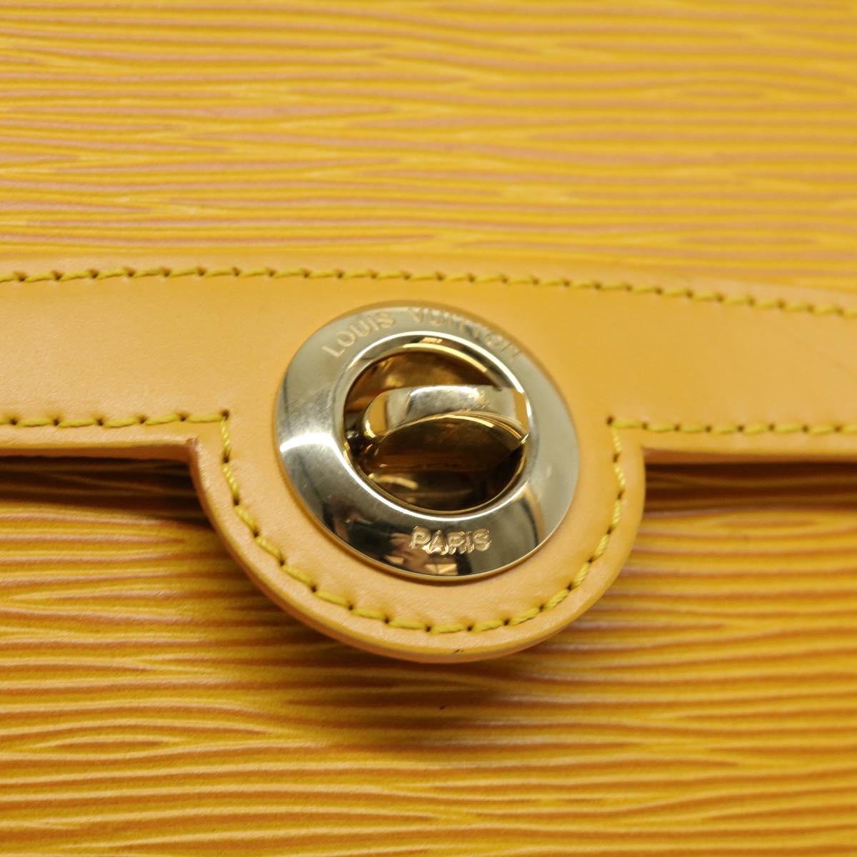 LOUIS VUITTON Epi Arsch Shoulder Bag Yellow M52579 LV ep097