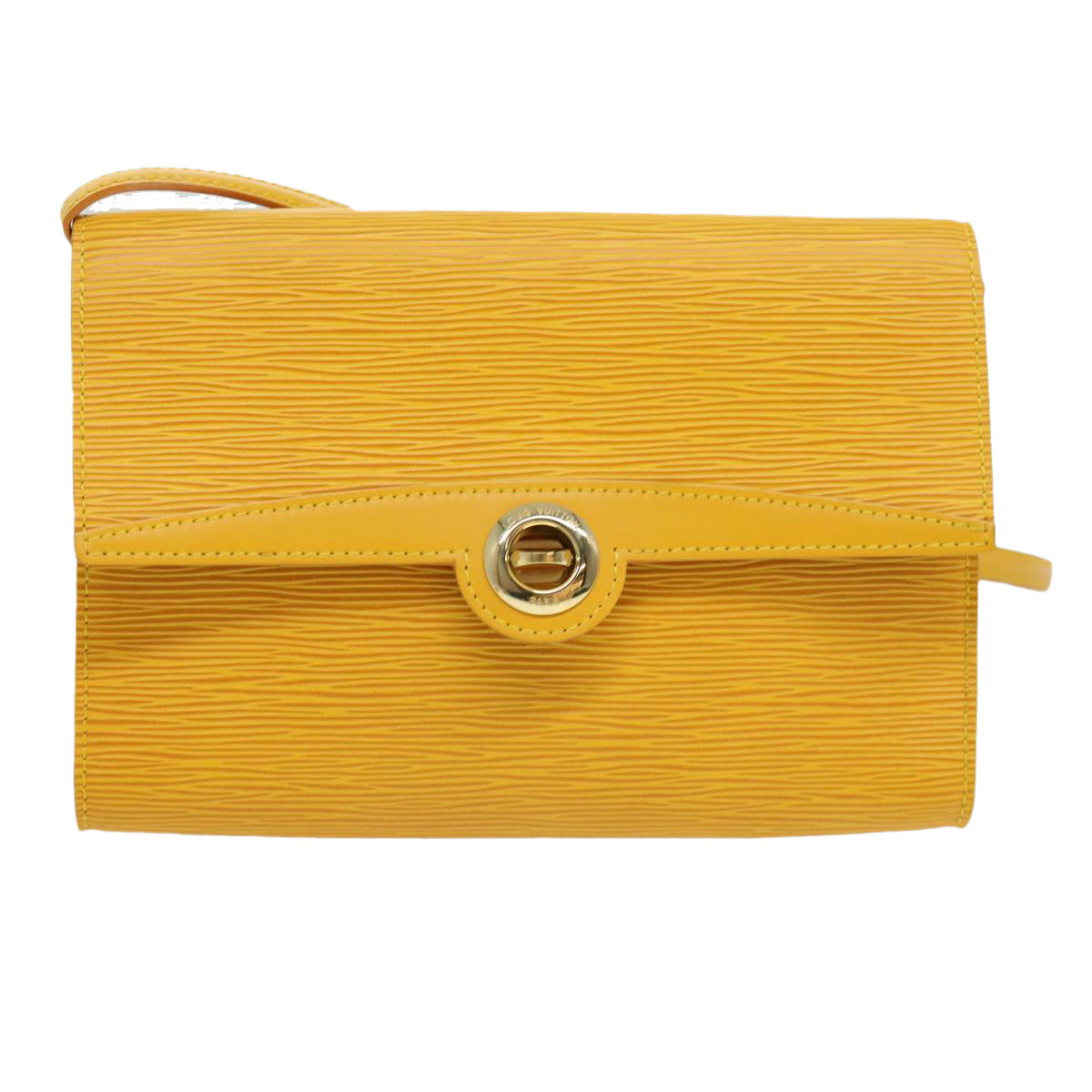 LOUIS VUITTON Epi Arsch Shoulder Bag Yellow M52579 LV ep097