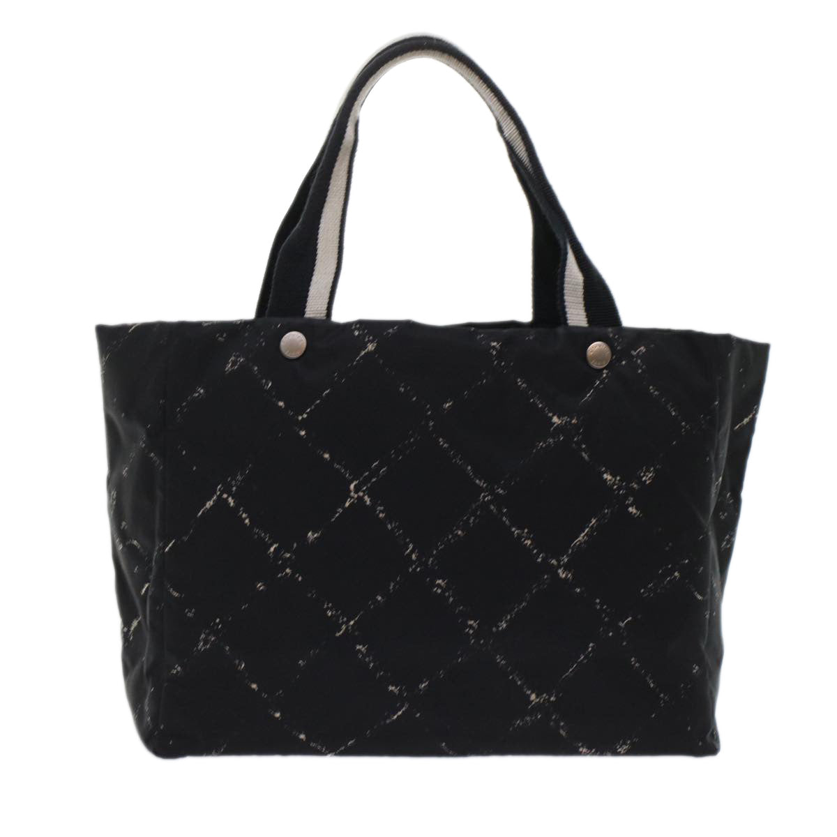 Luxury Chanel Travel line Tote Bag Nylon Black CC  ep1132