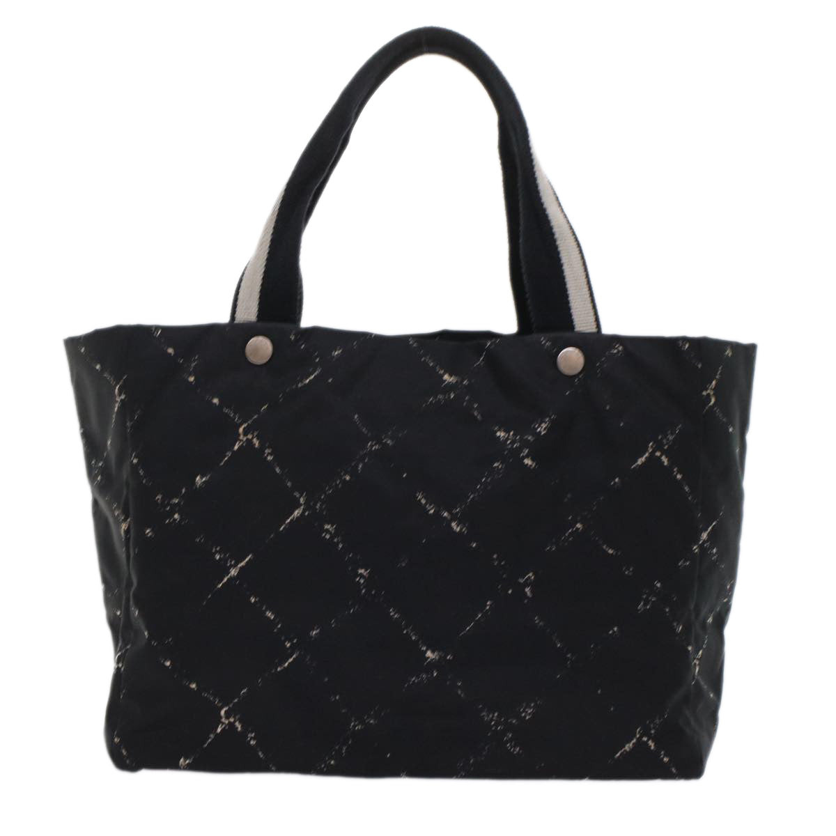 Luxury Chanel Travel line Tote Bag Nylon Black CC  ep1132