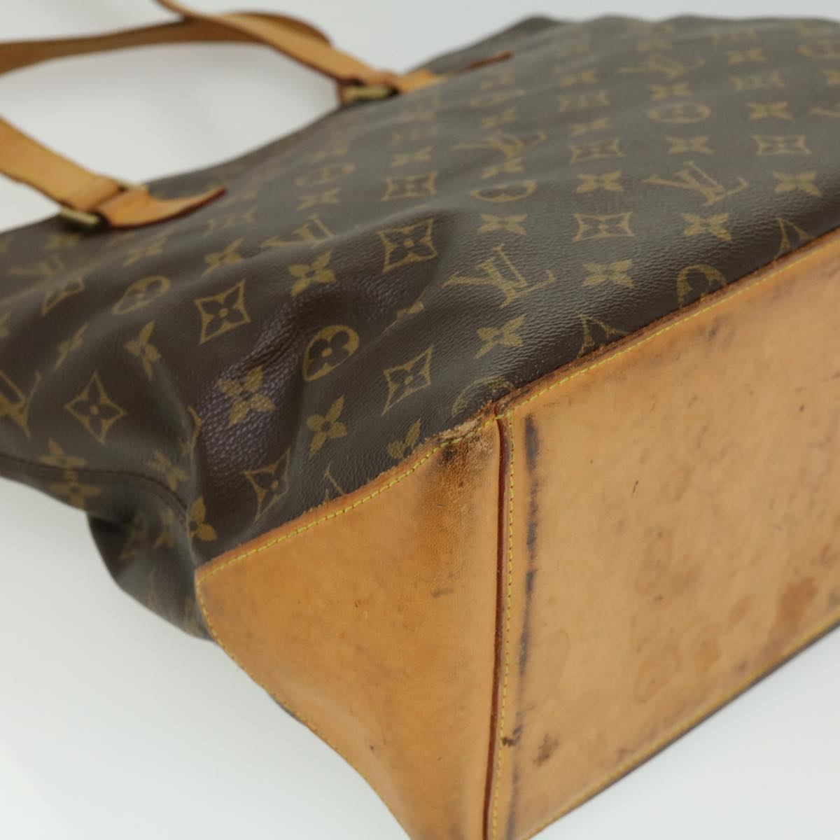 LOUIS VUITTON Monogram Cabas Mezzo Tote Bag M51151 LV ep124