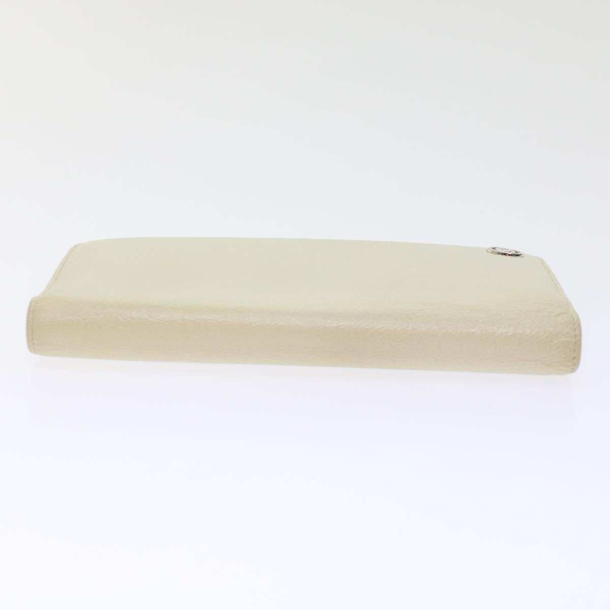 Luxury Chanel Long Wallet Leather White CC  ep1250