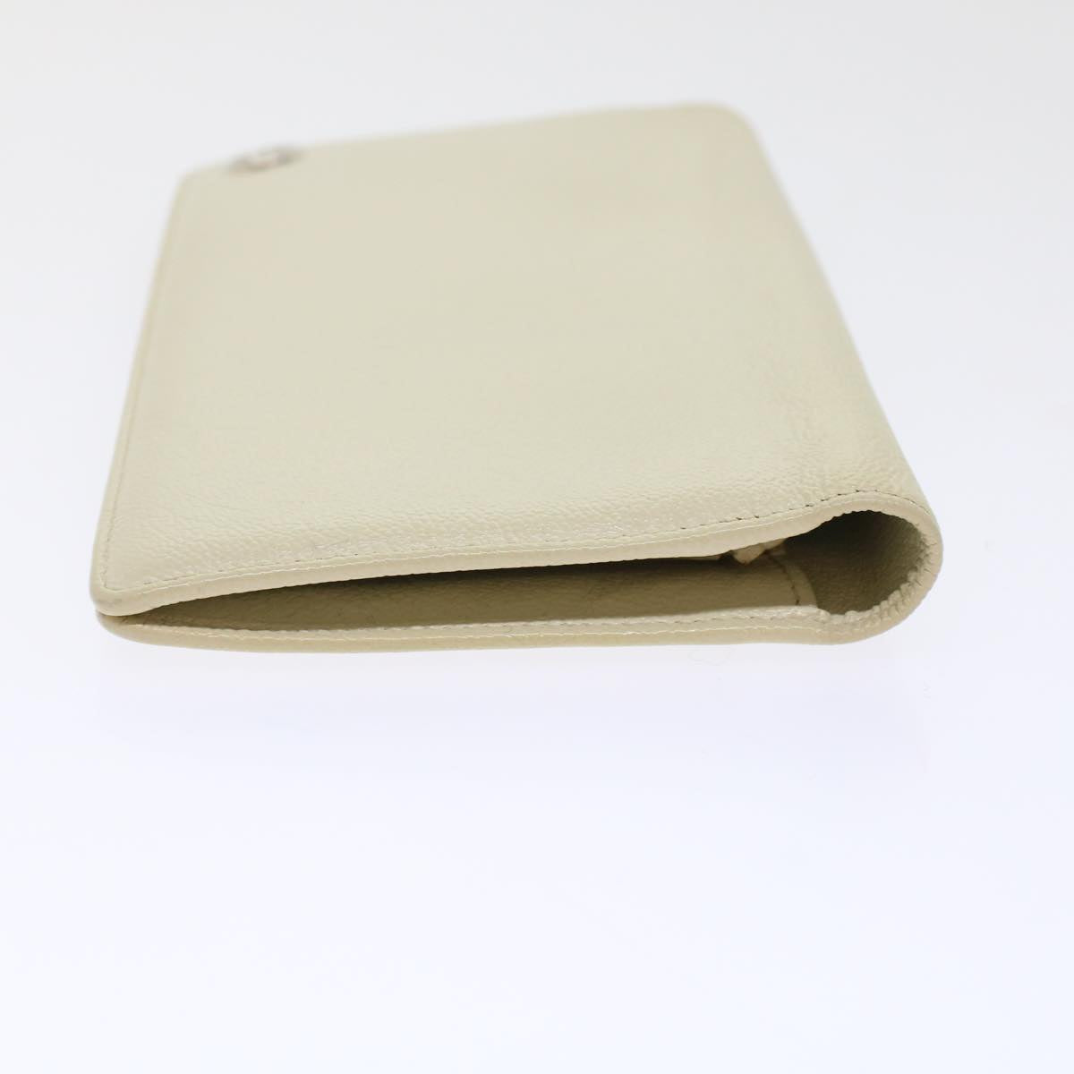 Luxury Chanel Long Wallet Leather White CC  ep1250