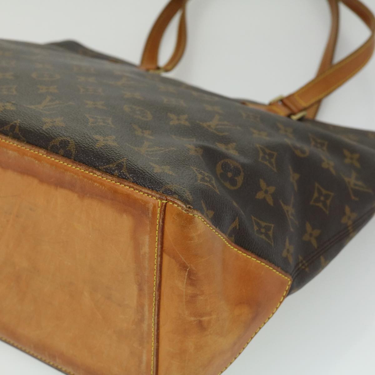 LOUIS VUITTON Monogram Cabas Mezzo Tote Bag M51151 LV ep126