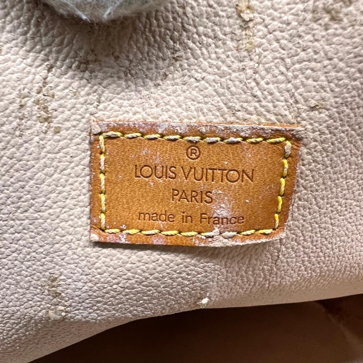 LOUIS VUITTON Monogram Sac Plat Hand Bag M51140 LV ep149