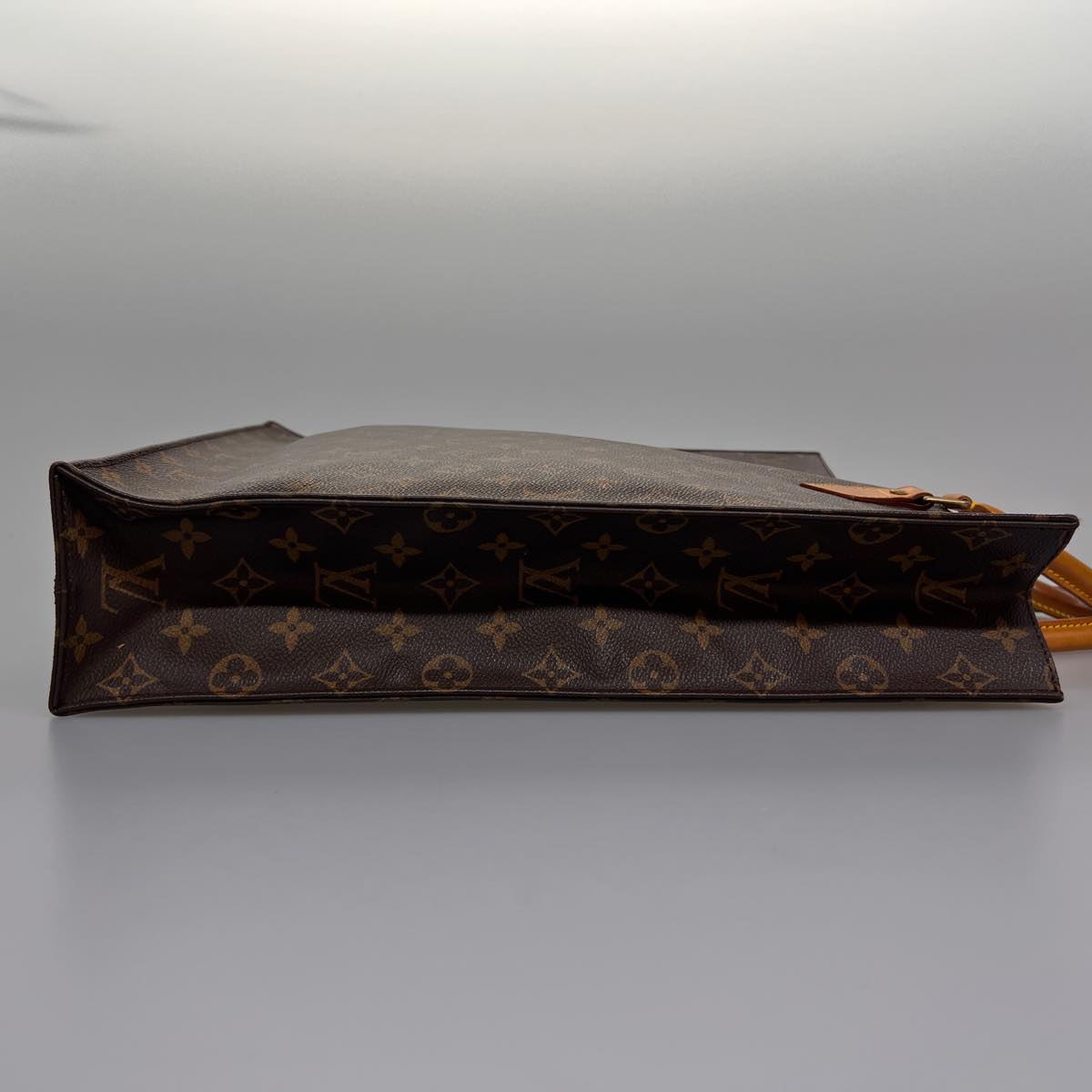 LOUIS VUITTON Monogram Sac Plat Hand Bag M51140 LV ep149