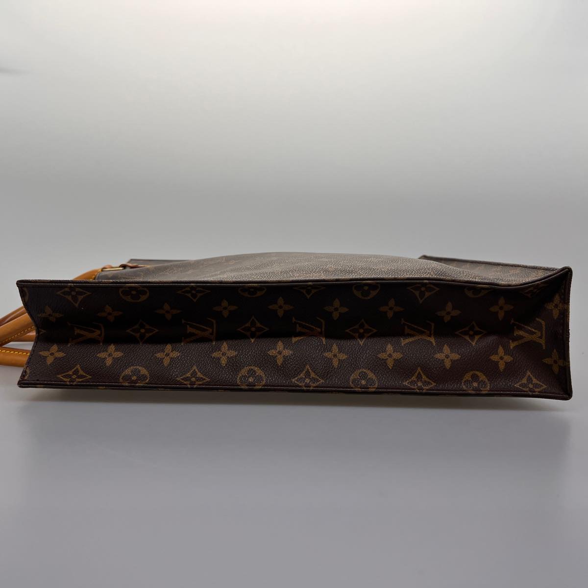 LOUIS VUITTON Monogram Sac Plat Hand Bag M51140 LV ep149