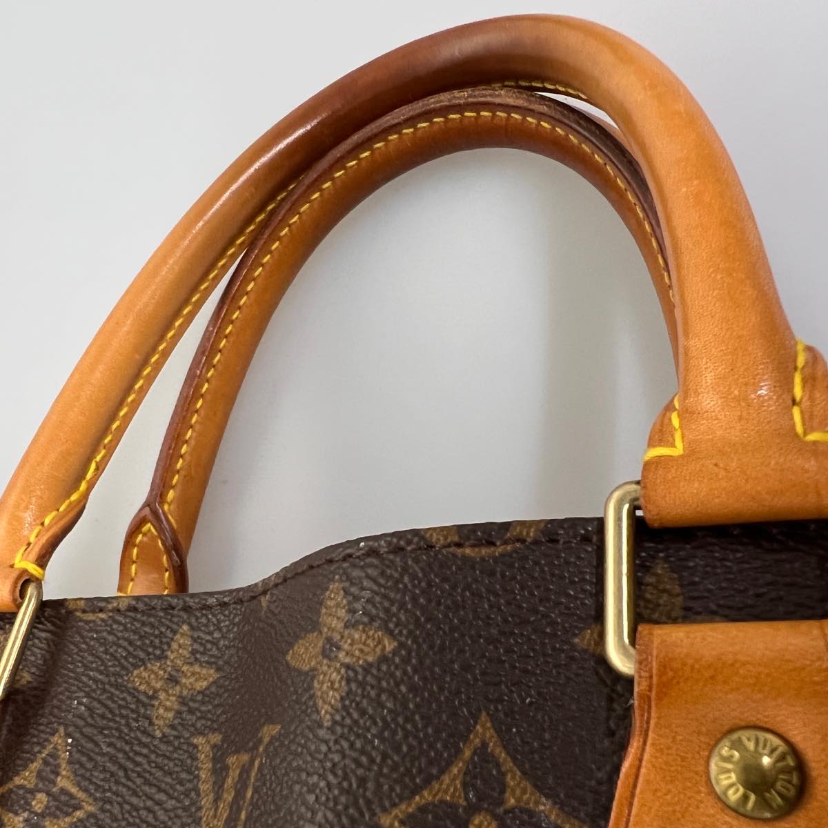 LOUIS VUITTON Monogram Sac Plat Hand Bag M51140 LV ep149