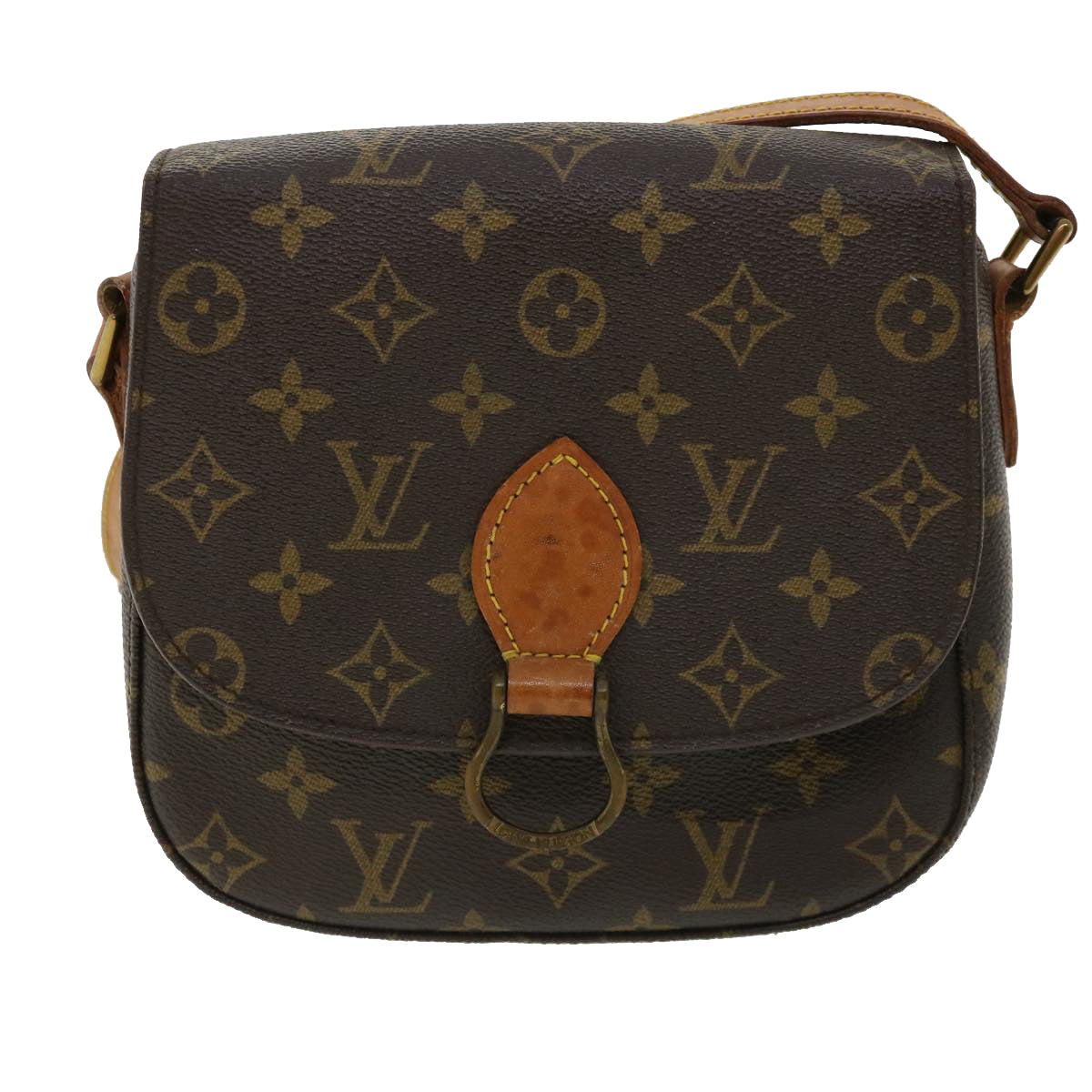 LOUIS VUITTON Monogram Saint Cloud PM Shoulder Bag M51244 LV ep161