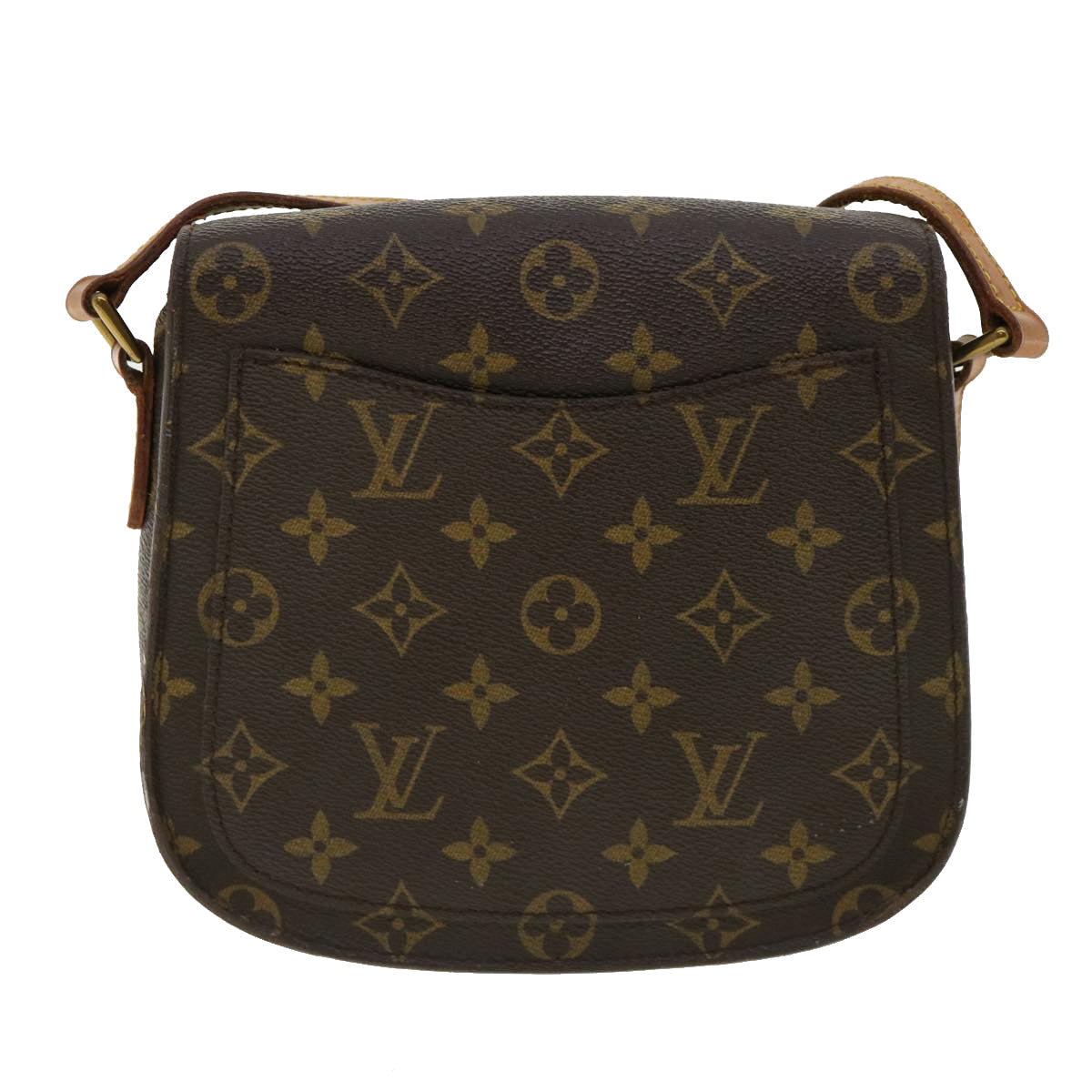 LOUIS VUITTON Monogram Saint Cloud PM Shoulder Bag M51244 LV ep161