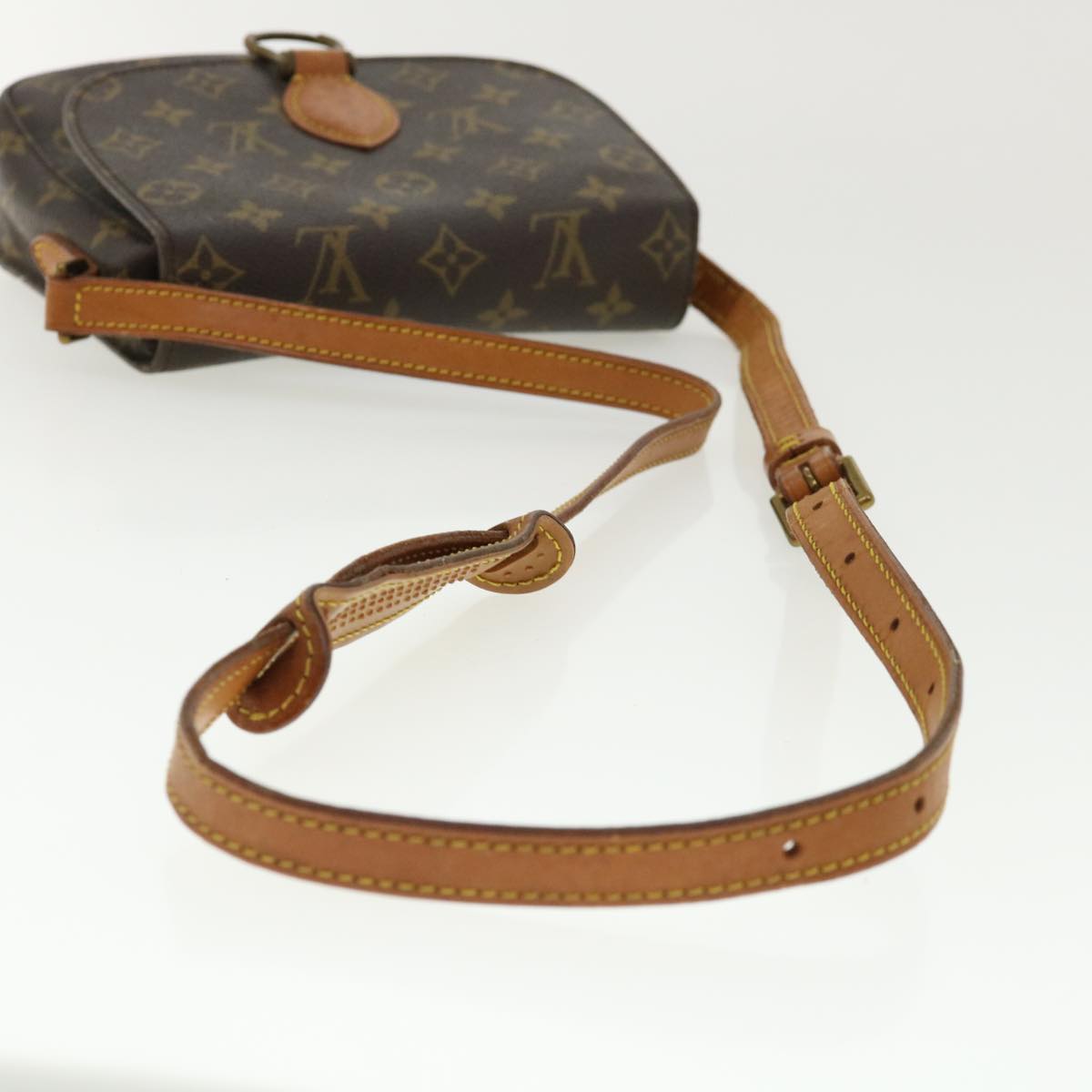 LOUIS VUITTON Monogram Saint Cloud PM Shoulder Bag M51244 LV ep161