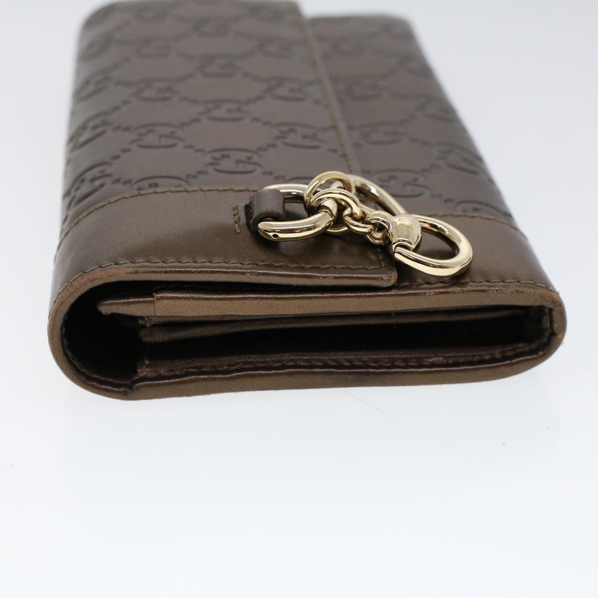 Luxury Gucci GG Canvas Guccissima Long Wallet Brown 274430  ep1661