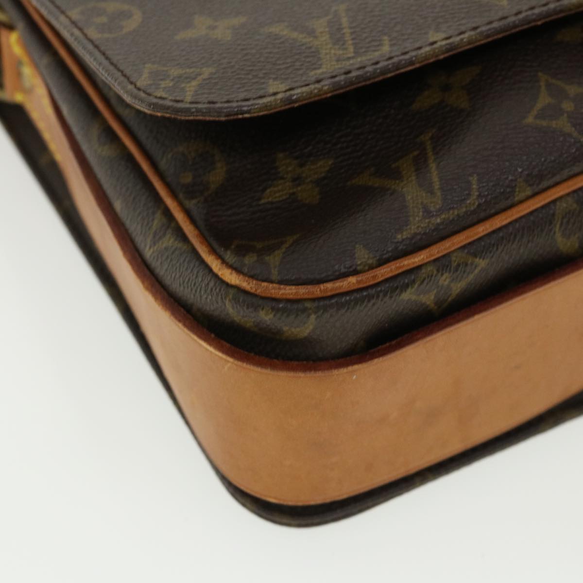 LOUIS VUITTON Monogram Cartouchiere GM Shoulder Bag M51252 LV ep169