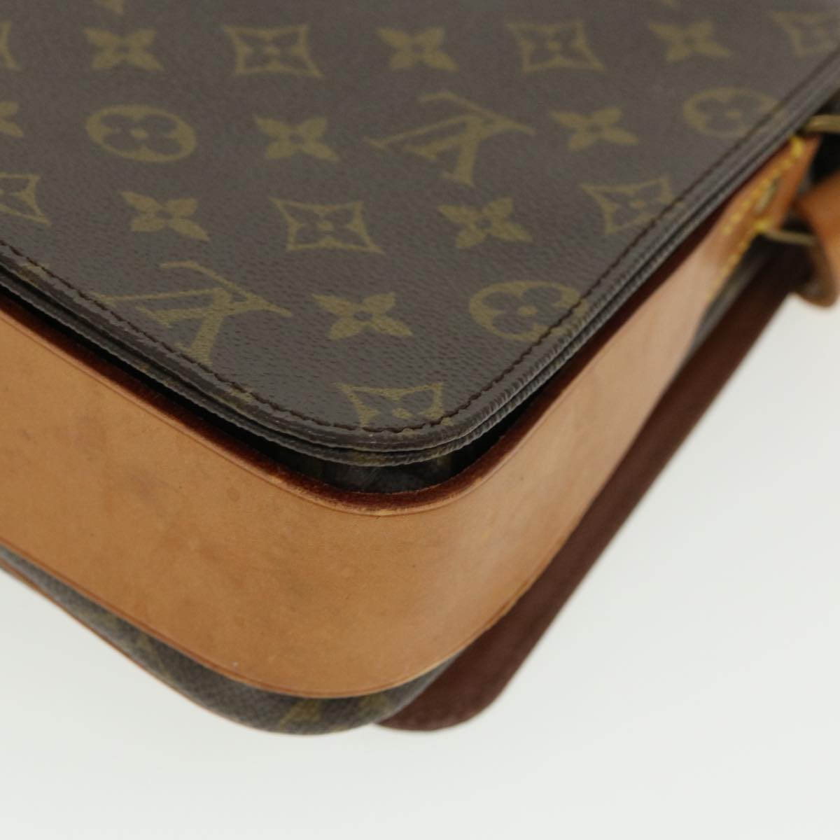 LOUIS VUITTON Monogram Cartouchiere GM Shoulder Bag M51252 LV ep169