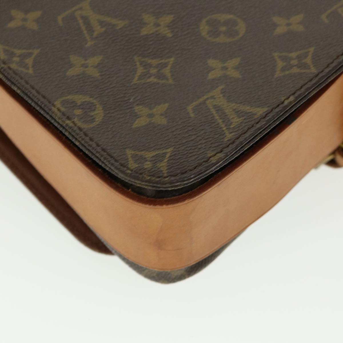 LOUIS VUITTON Monogram Cartouchiere GM Shoulder Bag M51252 LV ep169
