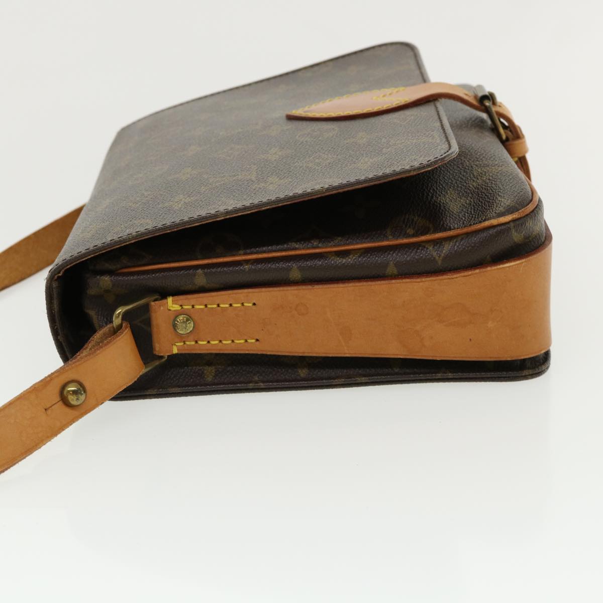 LOUIS VUITTON Monogram Cartouchiere GM Shoulder Bag M51252 LV ep169