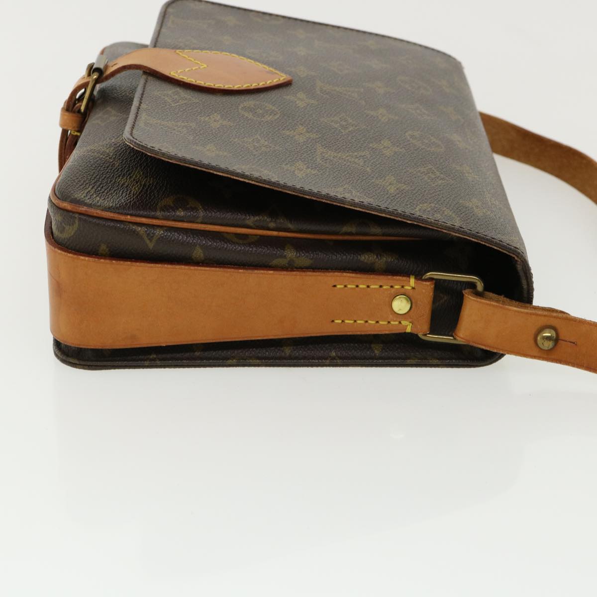 LOUIS VUITTON Monogram Cartouchiere GM Shoulder Bag M51252 LV ep169