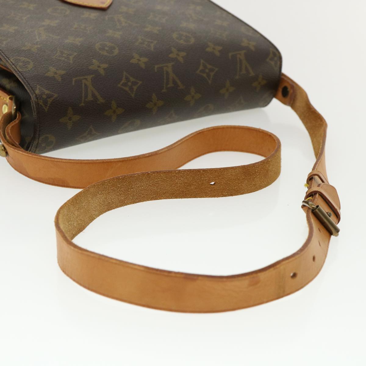 LOUIS VUITTON Monogram Cartouchiere GM Shoulder Bag M51252 LV ep169
