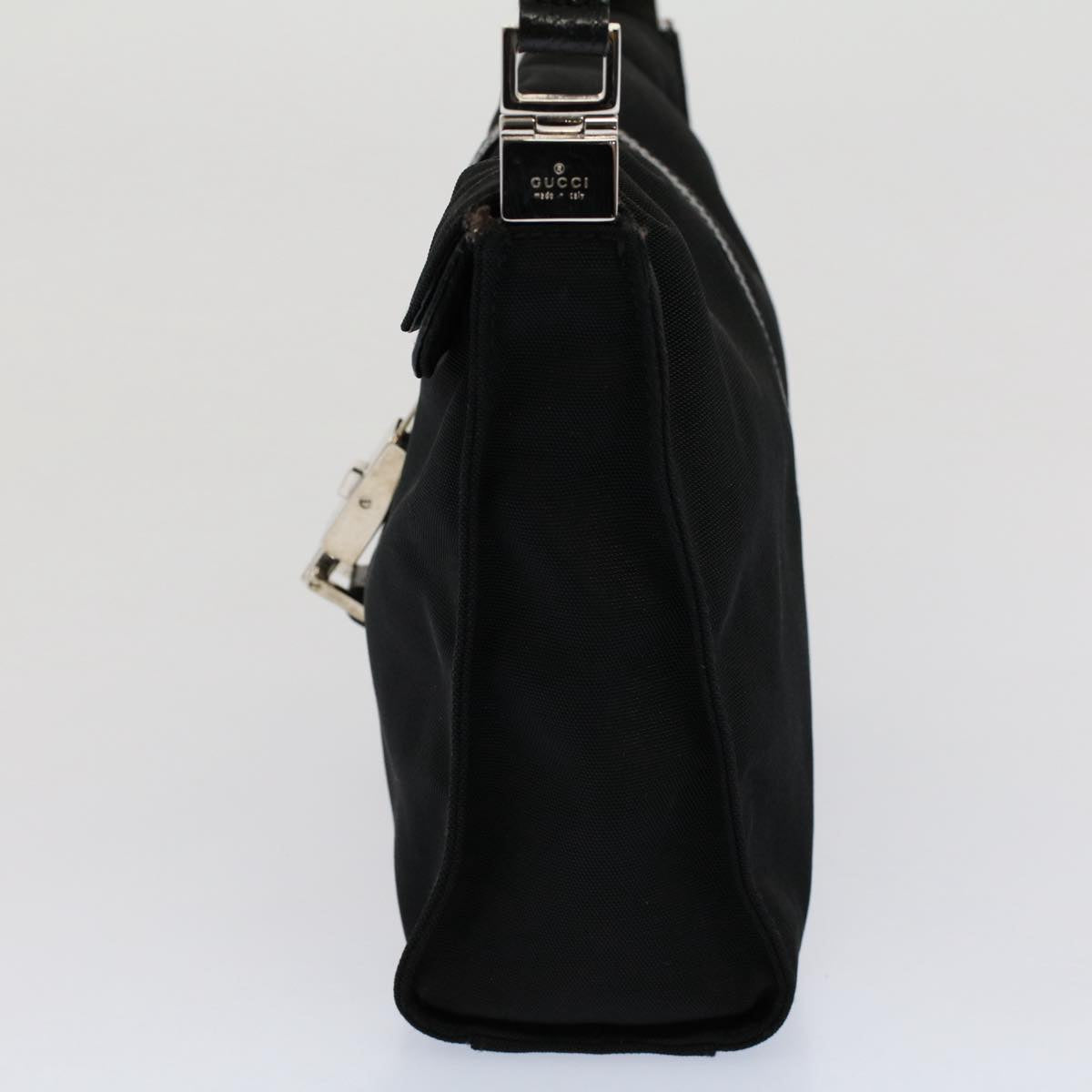 Luxury Gucci Jackie Shoulder Bag Canvas Leather Black 001 3734 001998  ep1701