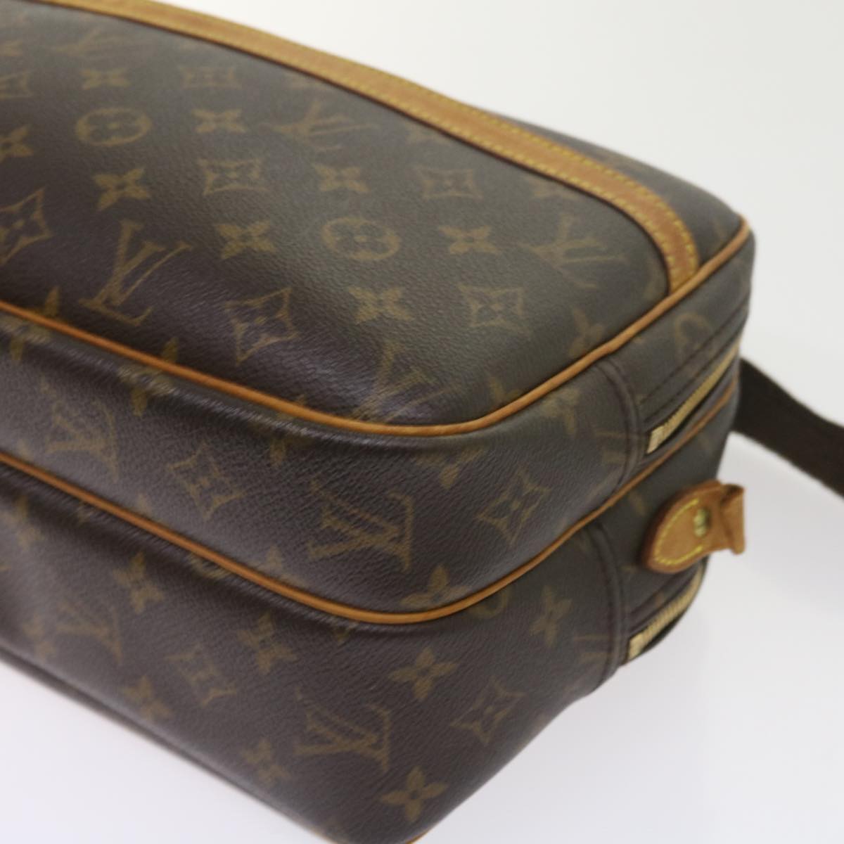 LOUIS VUITTON Monogram Reporter PM Shoulder Bag M45254 LV ep1739