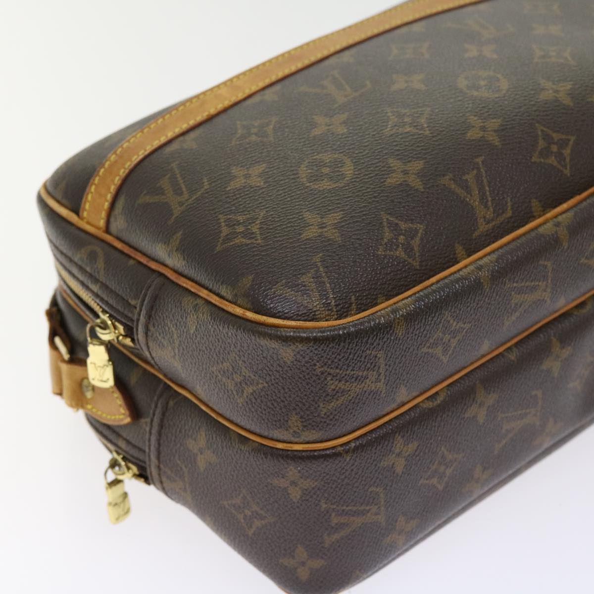 LOUIS VUITTON Monogram Reporter PM Shoulder Bag M45254 LV ep1739